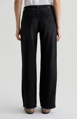 AG AG Kora High Waist Wide Leg Jeans in Nebula — Women Winter black Jeans & Denim