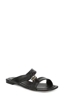 Vince Vince Vilma Two-Strap Sandal in Black — Women Winter black Shoes