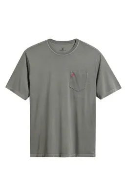 johnnie-O johnnie-O Dale 2.0 Pocket T-Shirt in Washed Black — Men Summer grey Tops