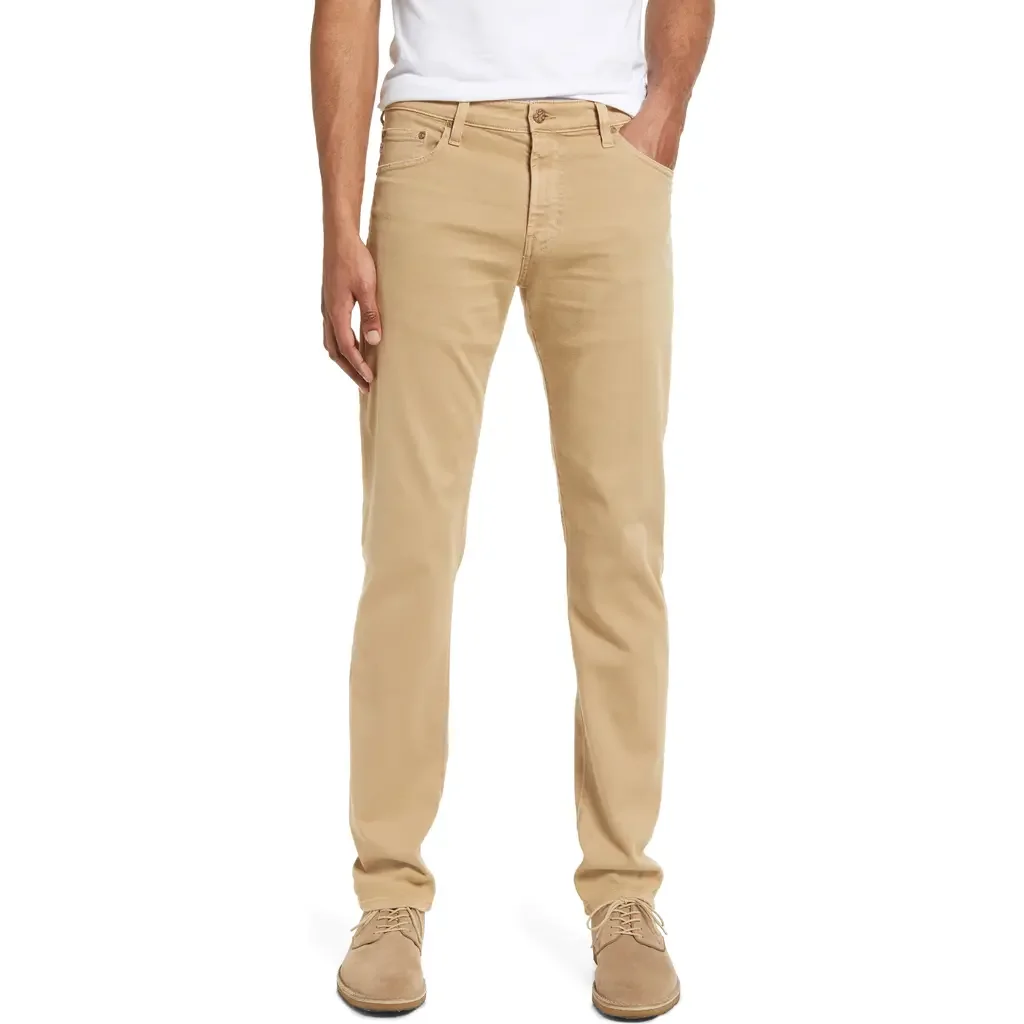 AG AG Tellis Slim Fit Jeans in 7 Years Sulfur — Men Autumn khaki Pants