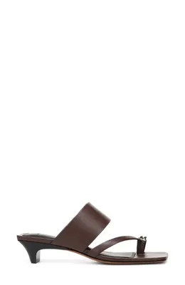 Vince Vince Stacy Toe Loop Sandal in Molton Brown — Women Autumn chocolate Shoes