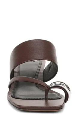 Vince Vince Stacy Toe Loop Sandal in Molton Brown — Women Autumn chocolate Shoes