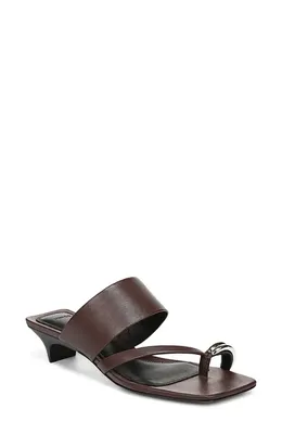 Vince Vince Stacy Toe Loop Sandal in Molton Brown — Women Autumn chocolate Shoes