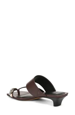 Vince Vince Stacy Toe Loop Sandal in Molton Brown — Women Autumn chocolate Shoes