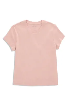 AG AG Sadie Crop T-Shirt in Sparkling Rose — Women Spring pink Tops