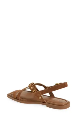 rag & bone rag & bone Harlow Strappy Sandal in Umber Suede — Women Autumn brown Shoes