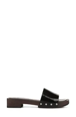 Vince Vince Barbara Platform Slide Sandal in Black — Women Winter black Shoes