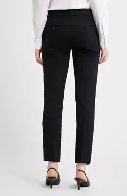 Theory Theory Treeca Ponte Crop Pants in Black — Women Winter black Pants
