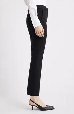 Theory Theory Treeca Ponte Crop Pants in Black — Women Winter black Pants