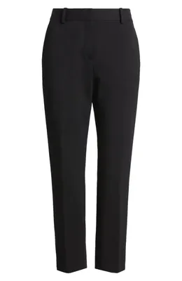 Theory Theory Treeca Ponte Crop Pants in Black — Women Winter black Pants