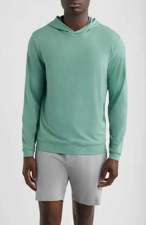 johnnie-O johnnie-O Motion Performance Hoodie in Sublime — Men Summer green Tops