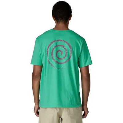 Patagonia Patagonia Multi-Pitch T-Shirt in Aqua Stone — Unisex Spring green Tops