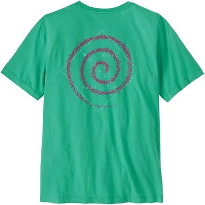 Patagonia Patagonia Multi-Pitch T-Shirt in Aqua Stone — Unisex Spring green Tops