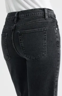 FRAME FRAME The Rodeo Flare Leg Jeans in Deco — Women Winter black Pants