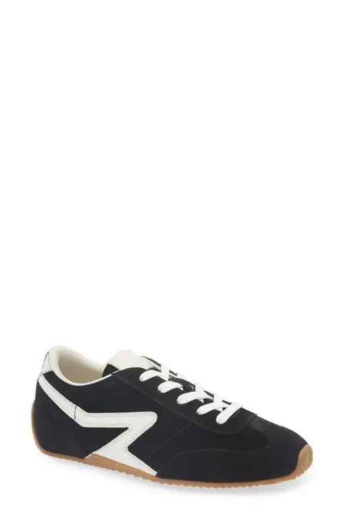 rag & bone rag & bone Retro Runner Slim Ultra Sneaker in Black White — Women Winter black Shoes