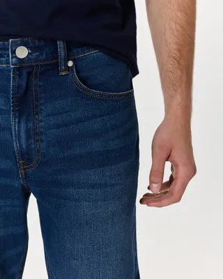 Quince Quince | Men's Warren Coolmax® Straight Jeans in Abyss Blue — Men Summer navy Jeans & Denim