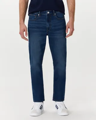 Quince Quince | Men's Warren Coolmax® Straight Jeans in Abyss Blue — Men Summer navy Jeans & Denim