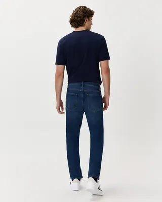 Quince Quince | Men's Warren Coolmax® Straight Jeans in Abyss Blue — Men Summer navy Jeans & Denim