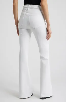 FRAME FRAME The Icon Flare Jeans in White — Women Winter white Pants