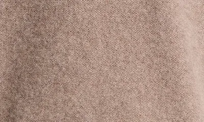 Vince Vince Boiled Cashmere Crewneck Sweater in Heather Doe — Women Autumn tan Tops