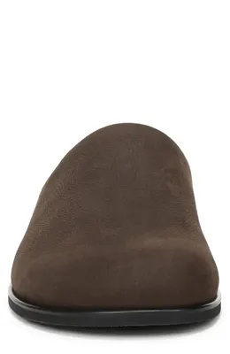Vince Vince Leo Mule in Cocoa Brown — Men Autumn chocolate Shoes