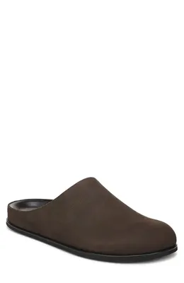 Vince Vince Leo Mule in Cocoa Brown — Men Autumn chocolate Shoes