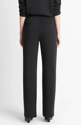 Vince Vince Stretch Cotton Blend Pants in Black — Women Winter black Pants