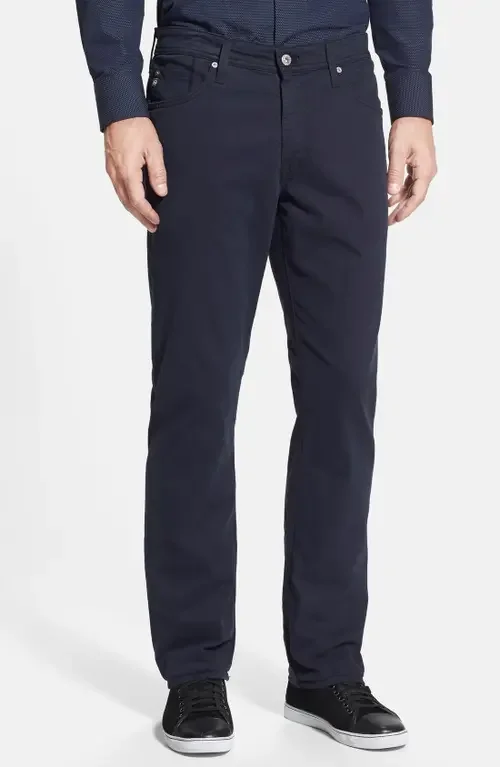 AG AG Graduate SUD Straight Leg Pants in New Navy — Men Winter navy Pants