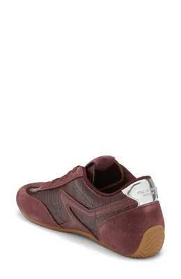 rag & bone rag & bone Retro Runner Slim Ultra Sneaker in Burgundy — Women Autumn brown Shoes