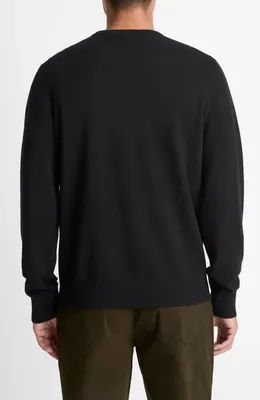 Vince Vince Cashmere Crewneck Sweater in Black — Men Winter black Tops