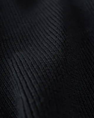 Quince Quince | Women's V-Neck Sweater Vest in Black — Women Winter black Sweaters & Knits