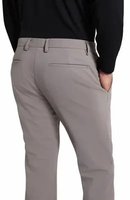 Theory Theory Zaine Precision Ponte Knit Pants in Sidewalk — Men Summer grey Pants