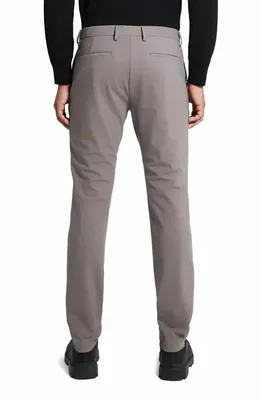 Theory Theory Zaine Precision Ponte Knit Pants in Sidewalk — Men Summer grey Pants