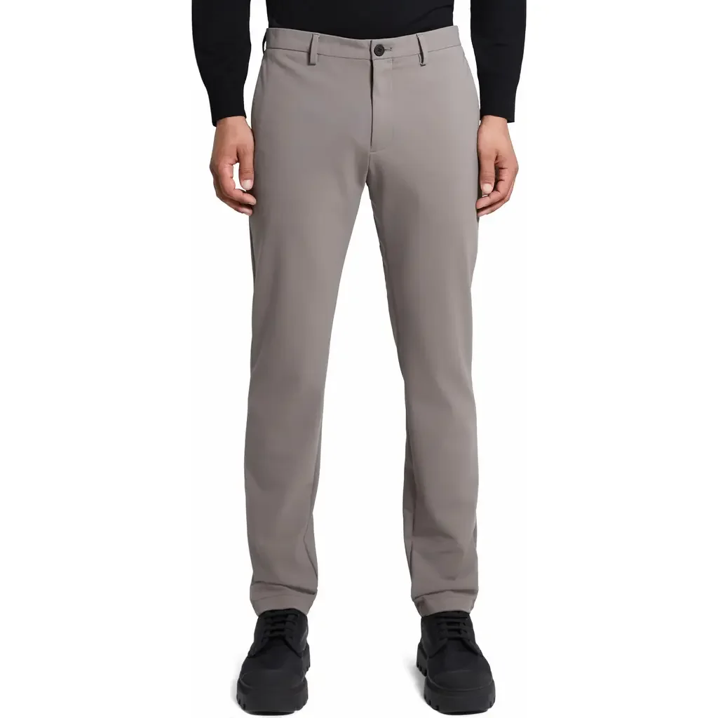 Theory Theory Zaine Precision Ponte Knit Pants in Sidewalk — Men Summer grey Pants