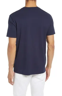 AG AG Bryce V-Neck T-Shirt in Deep Navy — Men Winter navy Tops