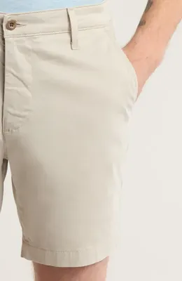 AG AG Cipher 7-Inch Chino Shorts in White Sesame — Men Autumn ivory Shorts