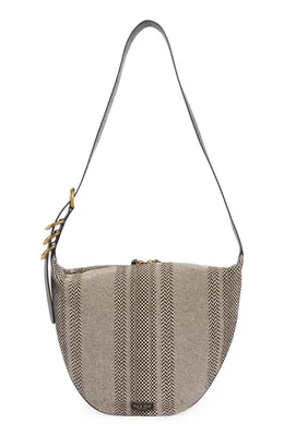 rag & bone rag & bone Medium Mercer Hobo Bag in Dark Brown — Women Winter black Accessories