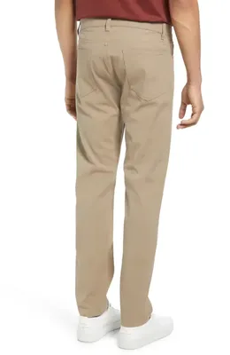 Theory Theory Raffi Twill Pants in Bark - D01 — Men Autumn khaki Pants