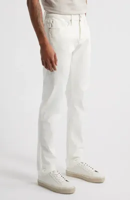 FRAME FRAME L'Homme Slim Fit Jeans in Whisper White — Men Winter white Pants