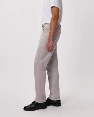 Quince Quince | Men's Organic Stretch Corduroy 5-Pocket Pants in Granite Grey — Men Summer grey Trousers & Chinos
