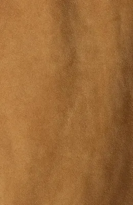 FRAME FRAME The Mini Suede Swing Jacket in Light Camel — Women Autumn camel Outerwear
