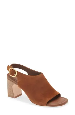 rag & bone rag & bone Gigi Slingback Sandal in Umbersd — Women Autumn brown Shoes