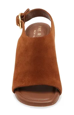 rag & bone rag & bone Gigi Slingback Sandal in Umbersd — Women Autumn brown Shoes