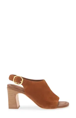 rag & bone rag & bone Gigi Slingback Sandal in Umbersd — Women Autumn brown Shoes