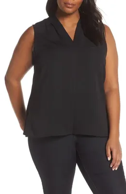 NIC+ZOE NIC+ZOE Day To Night Tank in Black Onyx — Women Winter black Tops