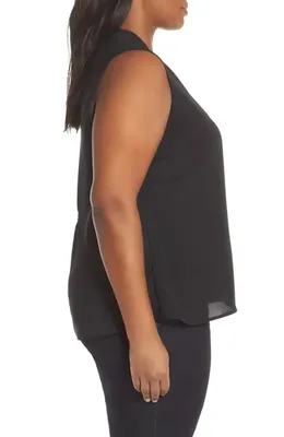 NIC+ZOE NIC+ZOE Day To Night Tank in Black Onyx — Women Winter black Tops