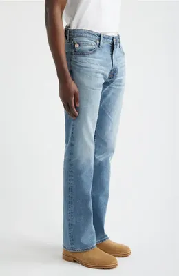 AG AG Clint Bootcut Jeans in 19 Years Juniper — Men Summer blue Pants