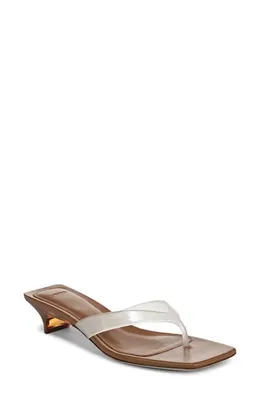 Vince Vince San Juan Jelly Sandal in Clear — Women Winter white Shoes