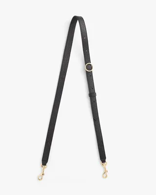 Cuyana Adjustable Strap - Dove Grey / One Size in black — Summer black Bags