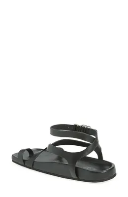 rag & bone rag & bone Rue Ankle Strap Sandal in Black — Women Winter black Shoes